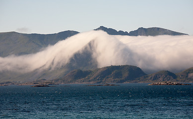 Image showing cloud on mountain