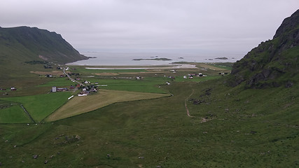 Image showing Norwegian Arctic Ocean coast landscape