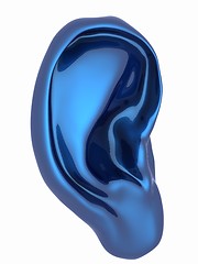 Image showing Ear model. 3d illustration