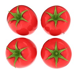 Image showing tomato. 3d illustration