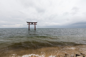 Image showing Shirahige shrine