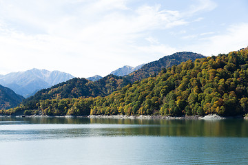 Image showing Kurobe River in Tateyama Alpine