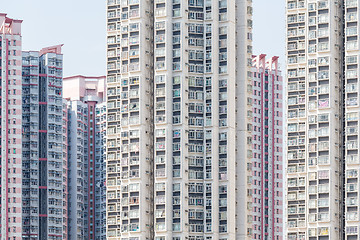 Image showing Residential building facade