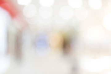 Image showing Blur store with bokeh background, business background