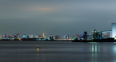 Image showing Tokyo city night