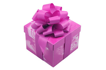 Image showing Purple Present