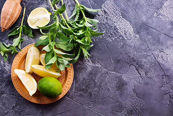 Image showing ingredients for mojito