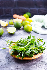 Image showing ingredients for mojito