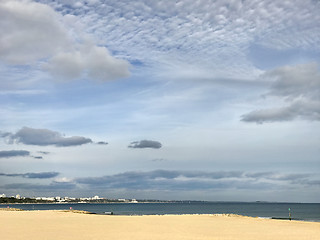 Image showing Sandbanks Beach Poole Dorset UK