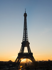 Image showing Paris, with the Eiffel Tower