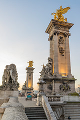 Image showing Bridge of the Alexandre III, Paris