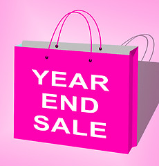 Image showing Year End Sale Displays Retail Clearance 3d Illustration