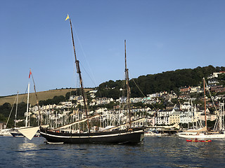 Image showing Grayhound Lugger Sailing Boat