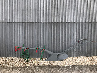 Image showing Old Farming Plough