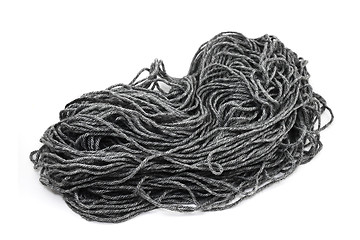 Image showing gray coil of wool