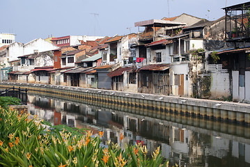 Image showing Old houses