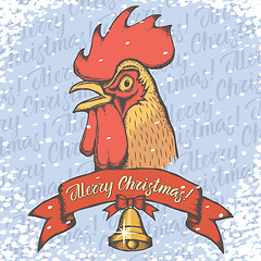 Image showing Bells Rooster Snow 03  [Converted]