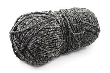 Image showing gray ball of wool 