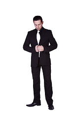 Image showing Businessman Dressing Up