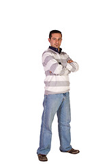 Image showing Casual Man Posing