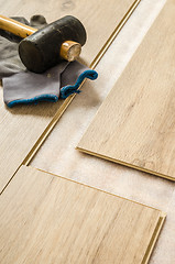 Image showing Carpenter\'s floor equipment