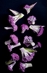 Image showing Fresh Purple Cauliflower