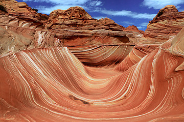 Image showing The Wave Navajo Sand Formation in Arizona USA