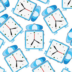 Image showing Watch alarm clock pattern