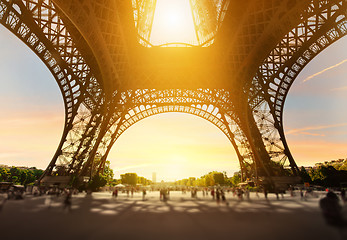 Image showing Eiffel Tower inside