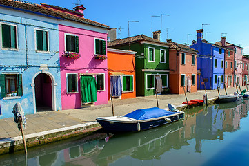 Image showing Summer in Burano