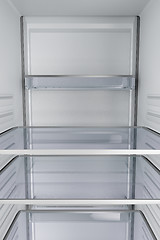 Image showing Inside of an empty fridge