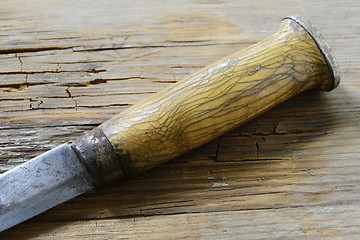 Image showing traditional Finnish knife puukko