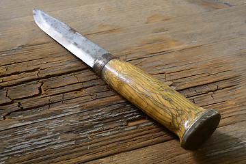 Image showing traditional Finnish knife puukko