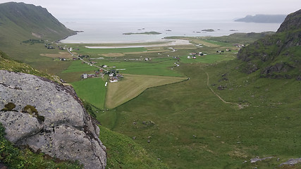 Image showing Arctic Ocean coast landscape