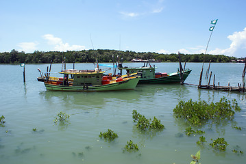 Image showing Boats