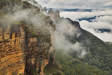 Image showing Misty Mountain LAndscape