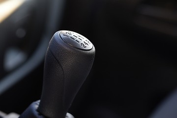 Image showing Manual gear stick