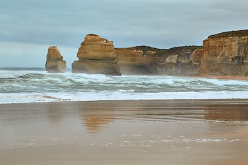 Image showing Sandy Ocean Beach