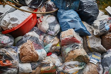 Image showing Mountain of trash