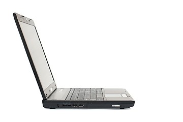 Image showing Laptop isolated on white