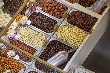 Image showing Sweets, candies at a shop