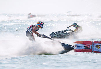 Image showing Jet Ski World Cup 2017 in Thailand