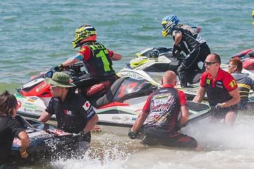 Image showing Jet Ski World Cup 2017 in Thailand