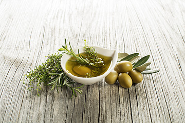 Image showing Olive oil 