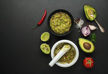 Image showing Guacamole sauce 