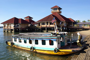 Image showing On the ferry