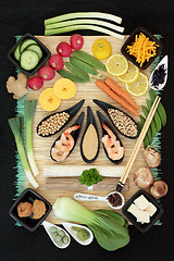 Image showing Macrobiotic Food Selection