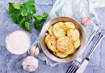 Image showing fried zucchini