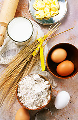 Image showing ingredients for baking