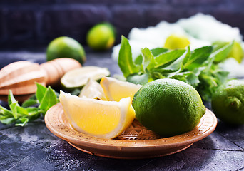 Image showing ingredients for mojito